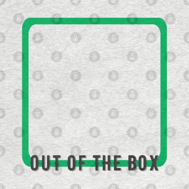 Out Of The Box Green Black by Rabih Store